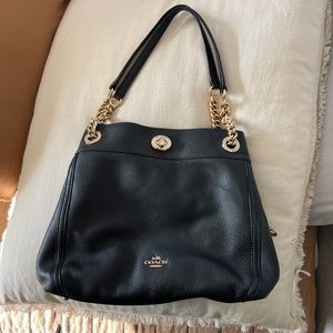 Coach Turnlock Edie Shoulder Bag
